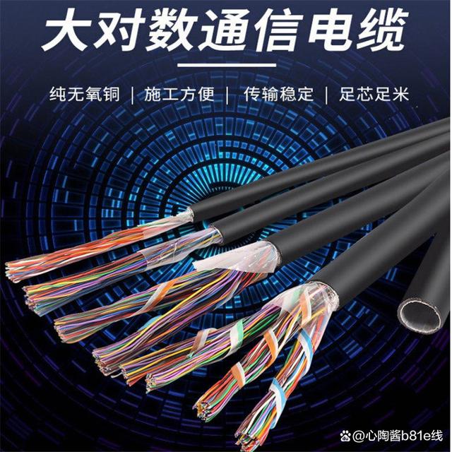 銅芯聚烯烴實(shí)心絕緣擋潮層聚烯烴護(hù)套市內(nèi)通信電纜HYA 現(xiàn)代通信網(wǎng)絡(luò)的可靠基石